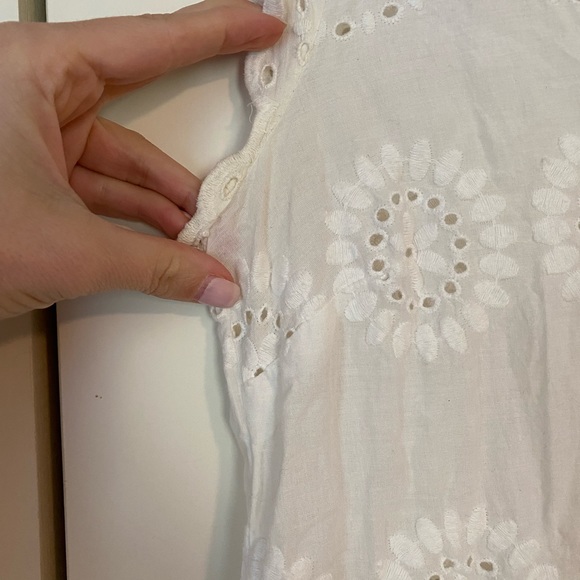 Calypso St Bart white sundress/ cover up. - Picture 4 of 4